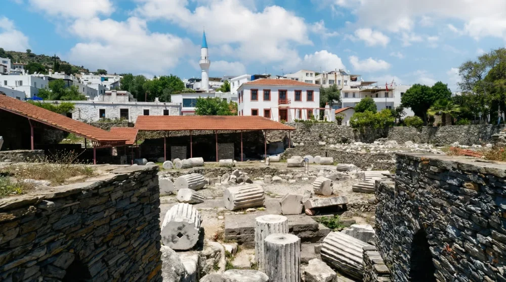 Mausoleum at Halicarnassus ruins