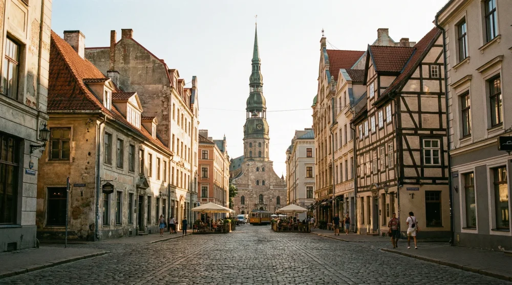 St. Peter's Church in Riga: Tower Views and Visitor Details