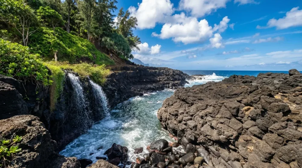 Queen's Bath Kauai: Parking, Hike Conditions, and Safety Rules