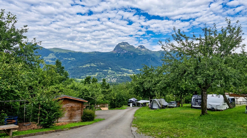 Camping Mittagspitze: Der einzige Campingplatz in Liechtenstein