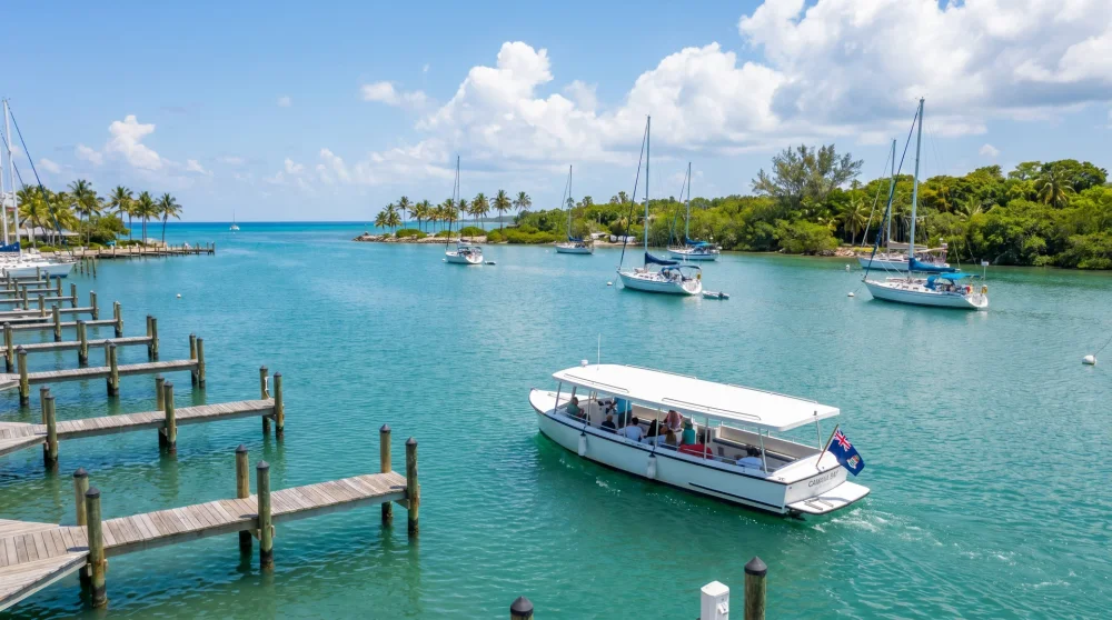 Fähre von Camana Bay nach Kaibo auf Grand Cayman