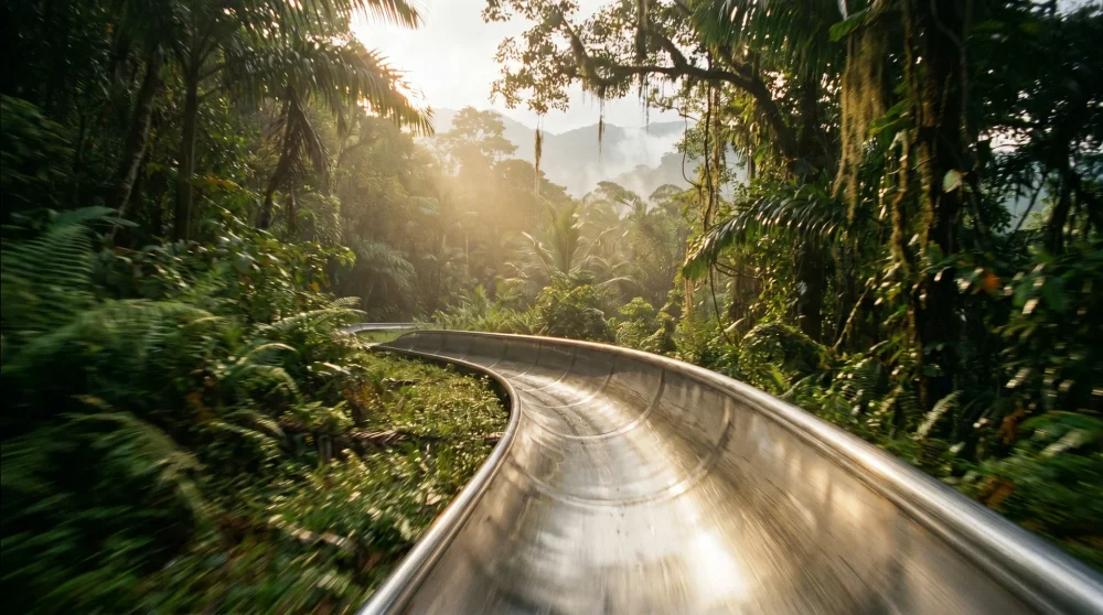Jamaican Bobsled Rollercoaster at Mystic Mountain: What to Expect