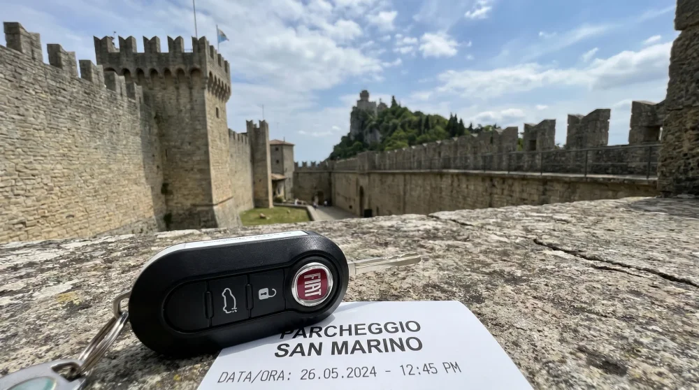 Mietwagen Schluessel San Marino - San Marino