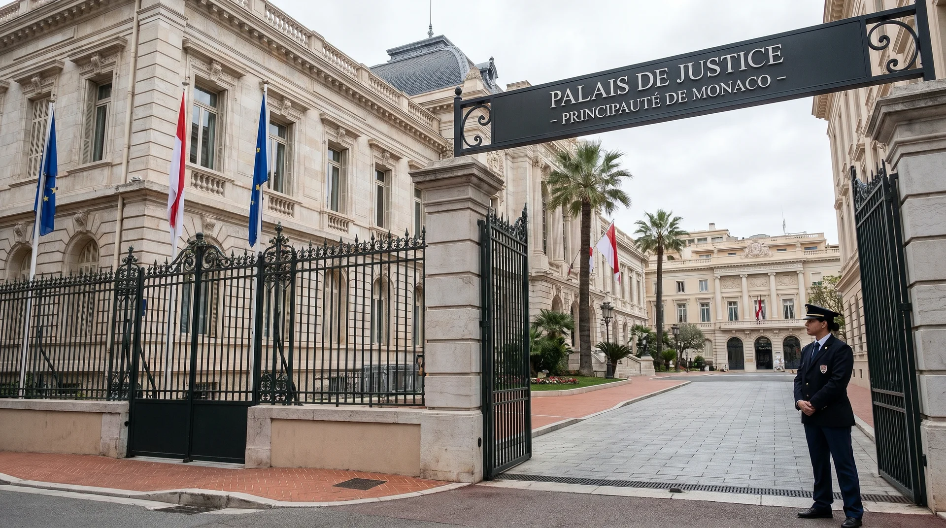 Offizielles Verwaltungsgebäude in Monaco als Symbol für die Sûreté Publique Aufenthaltserlaubnis