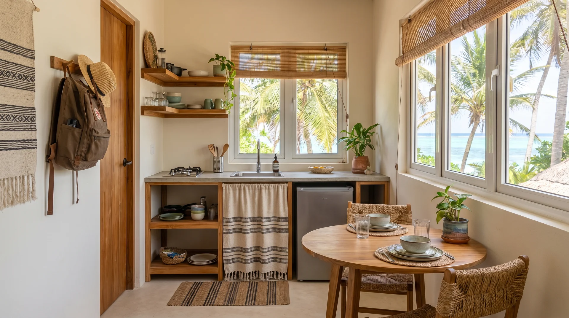 Self-catering apartment accommodation on Nauru, offered by properties including Capelle and Partners' Ewa Lodge
