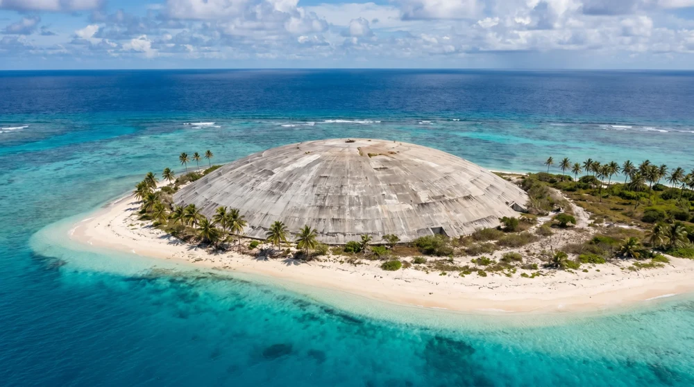 Runit Dome Enewetak Atoll Marshall Islands