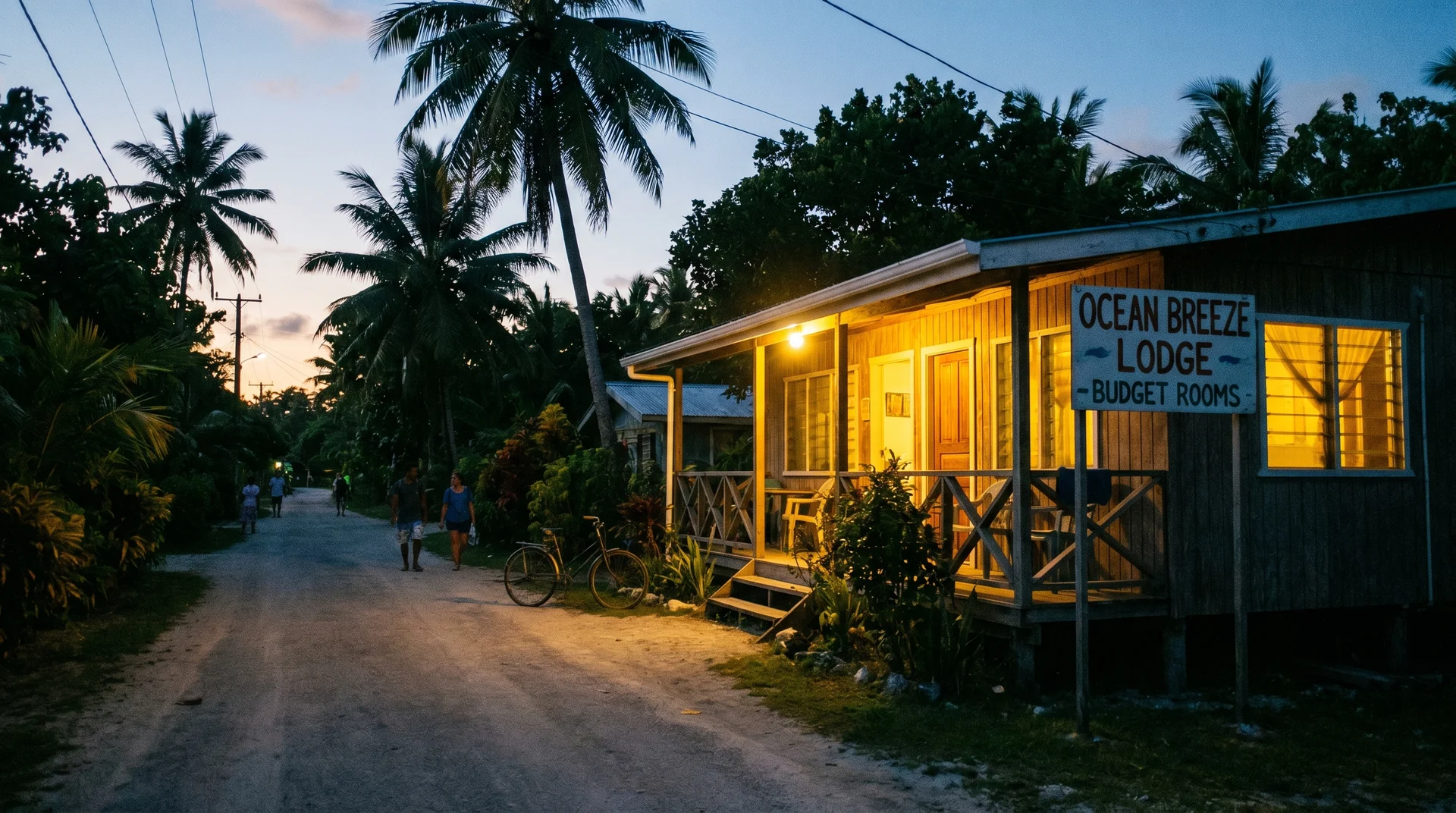 Unterkunft in Funafuti: Gästehäuser, Pensionen und Buchungstipps für Tuvalu