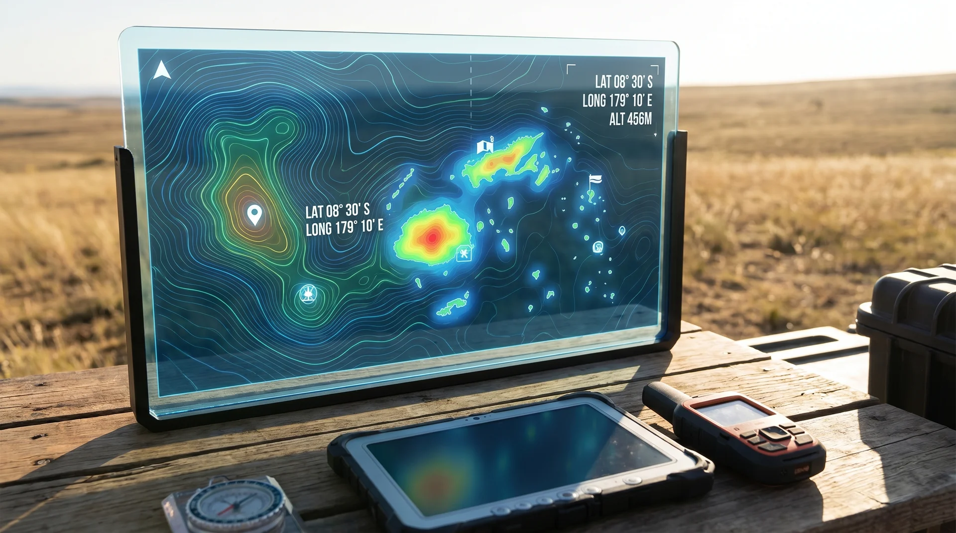 Digitale Höhenkartierung Tuvalus mit LiDAR-Daten als Teil des Projekts zur Erhaltung der digitalen Nation