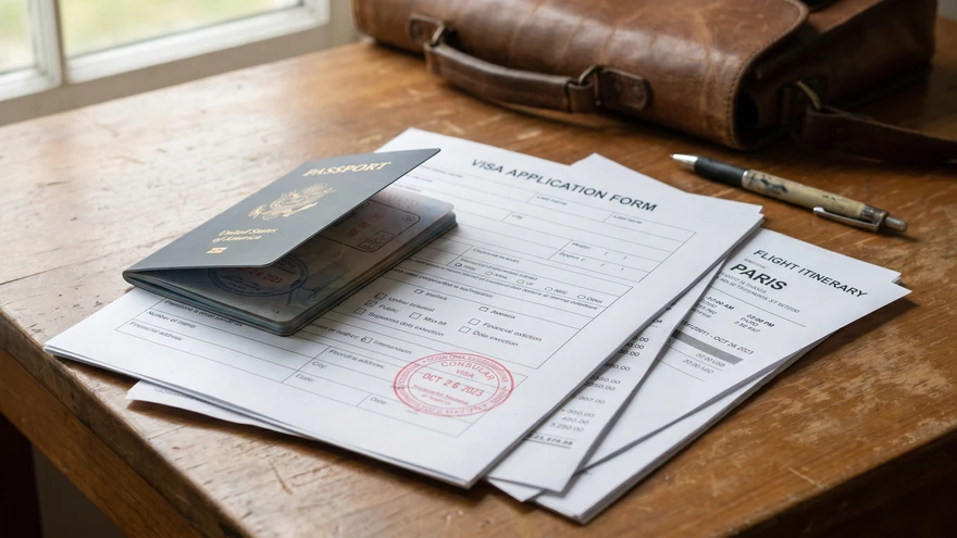 Visa application documents for Cabo Verde consulate submission