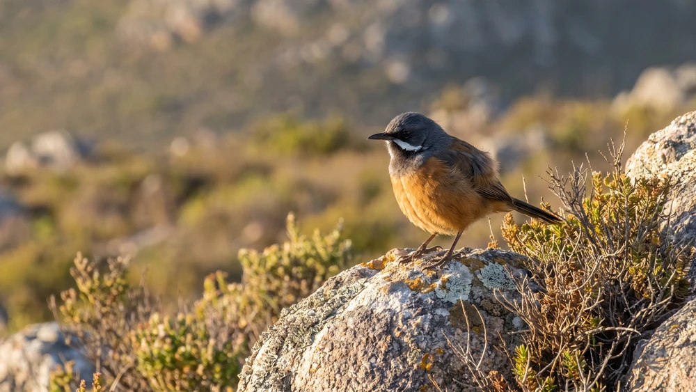 Cape Rockjumper Birdwatching in Rooiels