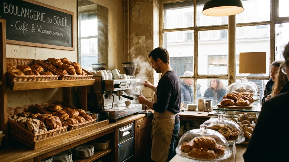 Fresh pastries at Café LaPérouse on Norfolk Island
