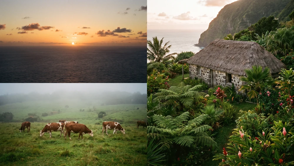 Secluded clifftop cottage near Cascade on Norfolk Island