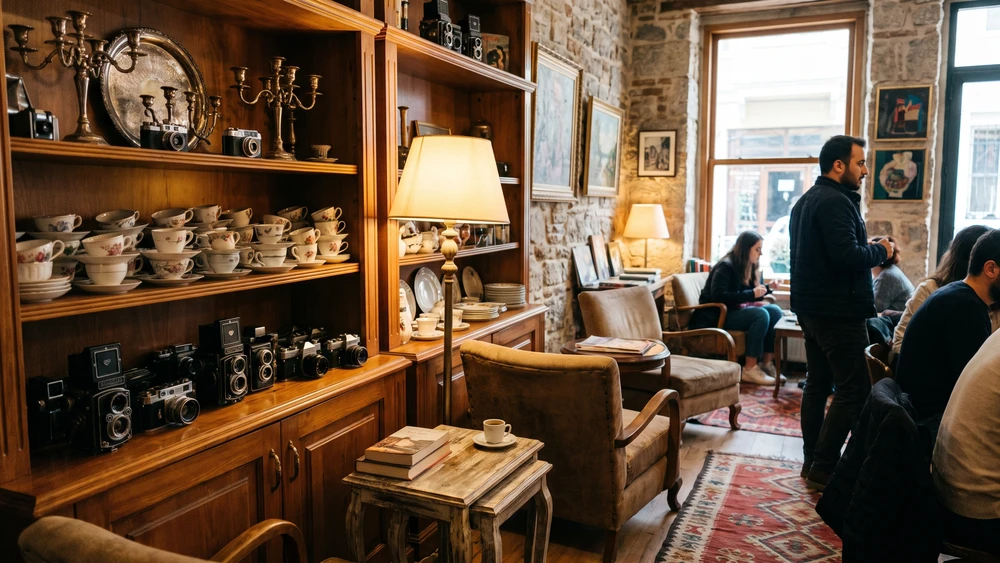 Balat Antique Auctions & Vintage Shopping at Çıfıt Çarşısı